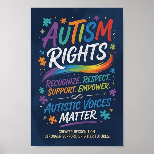 Autismröster Poster (Framsidan)