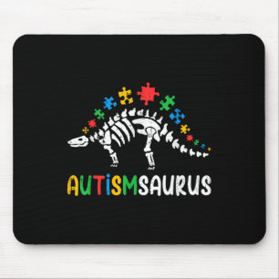 Autismsaurus Dinosaur Boys Kids Småbarn Autism Awa Musmatta