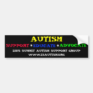 Autismservicebildekal Bildekal
