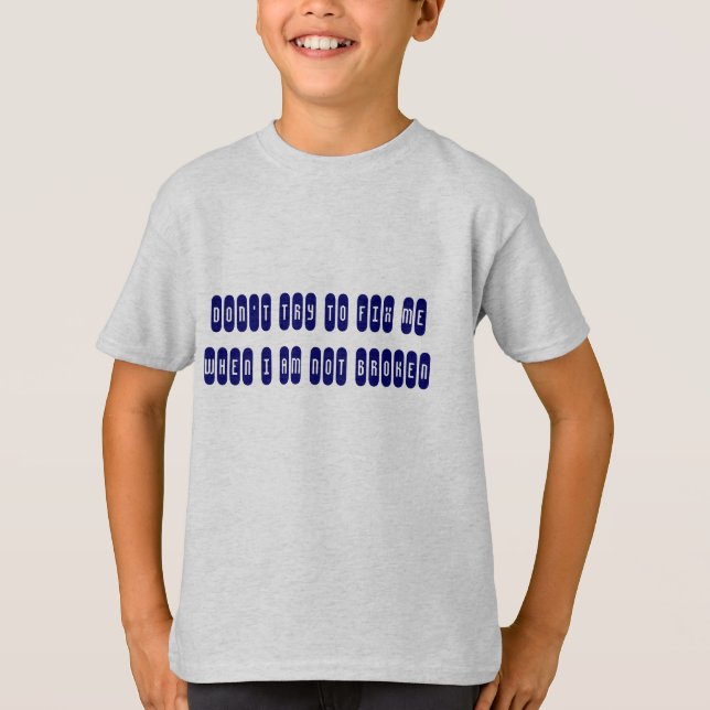 Autismspectrum t - skjorta tee shirt (Framsida)