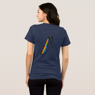 Autismspektrum AS-symbol | Modern regnbåge  T Shirt
