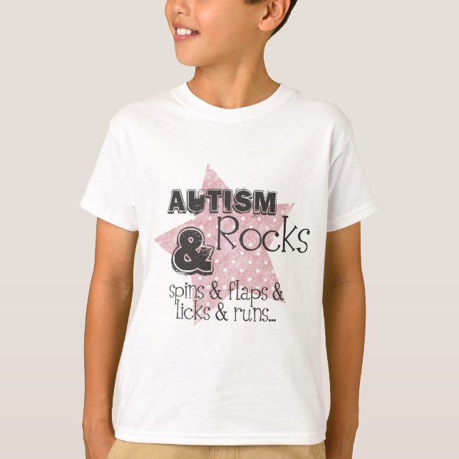autismstenar t-shirt (Framsida)