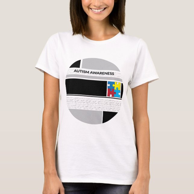 AutismT-tröja T Shirt (Framsida)