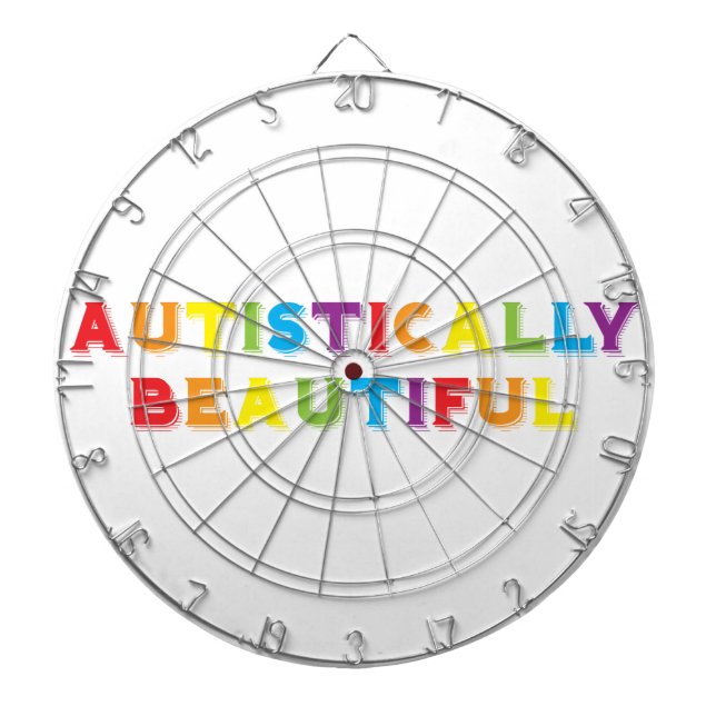 Autisskt vacker darttavla (Framsidan)
