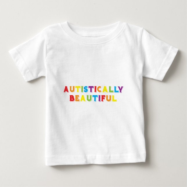 Autisskt vacker t-shirt (Framsida)