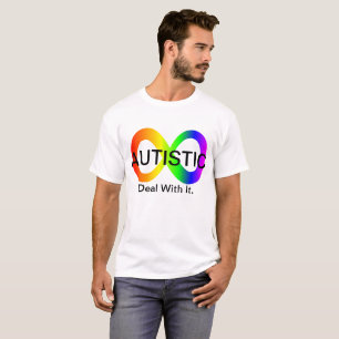 Autistic avtal med det T-tröja T Shirt