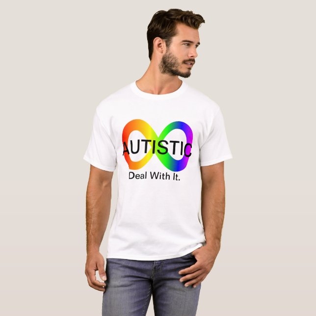 Autistic avtal med det T-tröja T Shirt (Hel framsida)