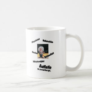 Autistic Einstien Kaffemugg