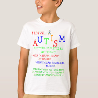 ~Autistic Friendz~Silent vänskaper! =) T Shirt