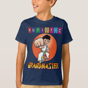 Autistic Grand Master Barn T Shirt