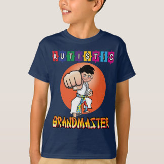 Autistic Grand Master Barn T Shirt