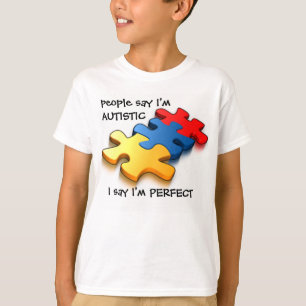 Autistic I-förmiddagperfekt Tee