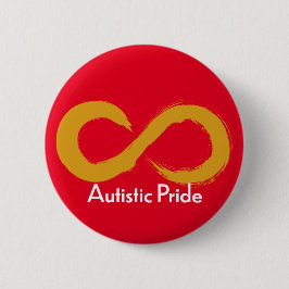 Autistic pride knapp