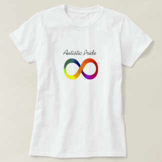 Autistic pride tee shirt