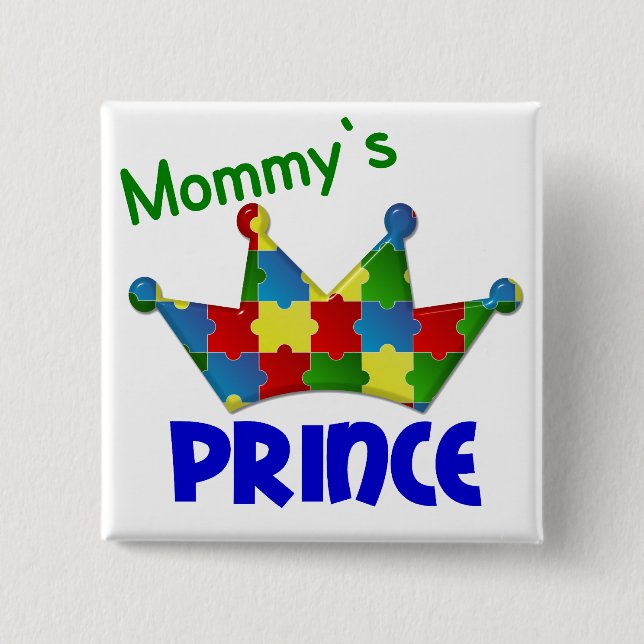 Autistic Prince 3 AUTISM Knapp (Framsida)
