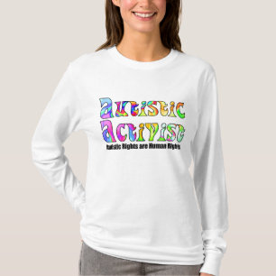 Autistic skjortor för aktivist (färg) t-shirt