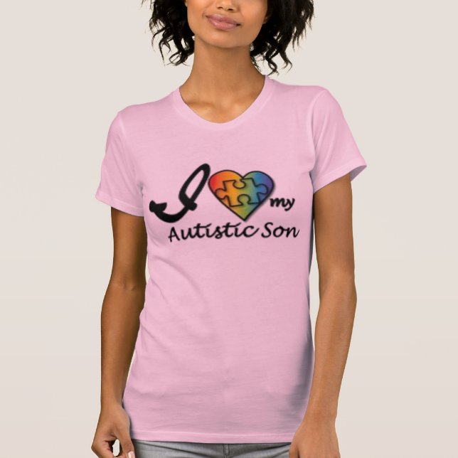 autistic son t-shirt (Framsida)