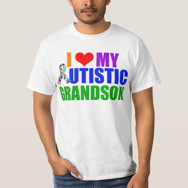 Autistic sonsonfarfar t shirt (Framsida)