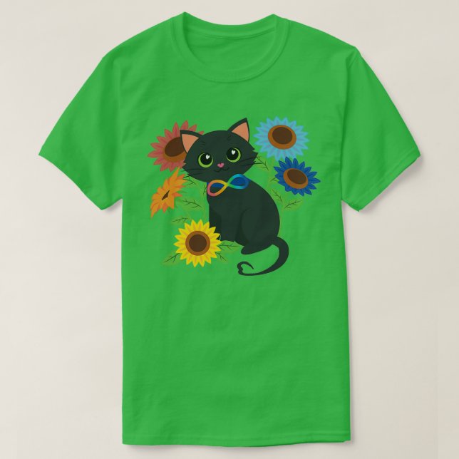 AutistiCat T Shirt (Design framsida)