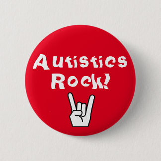 Autistics sten! knapp
