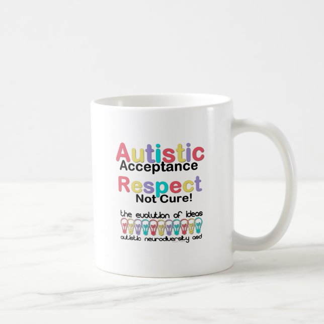 Autistisk acceptans - respekt är inte renodlad kaffemugg (Höger)