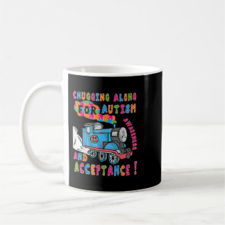 Autistisk advokat Acceptance Tåg Puzzle Coola Aut Kaffemugg