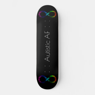 Autistisk AF Mini Skateboard Bräda 18,5 Cm