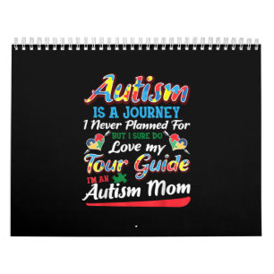 Autistisk Autism är en resa som jag aldrig plane Kalender