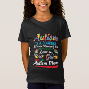 Autistisk Autism är en resa som jag aldrig plane T Shirt