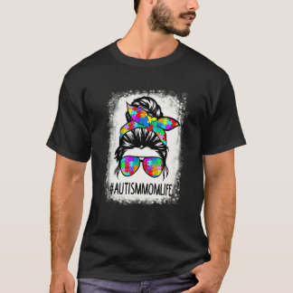 Autistisk Autism Medvetenhet Mamma Liv Kvinnor Ble T Shirt