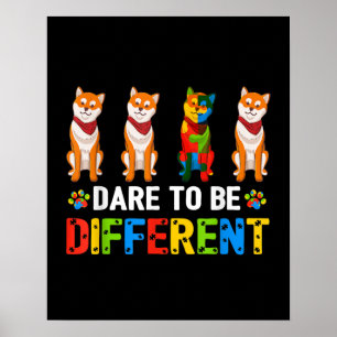 Autistisk   Det finns ingen skillnad mellan Cute S Poster