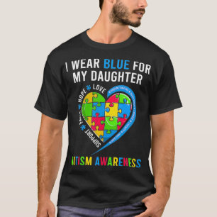 Autistisk docka Heart Lundny Autism Awareness Mo T Shirt