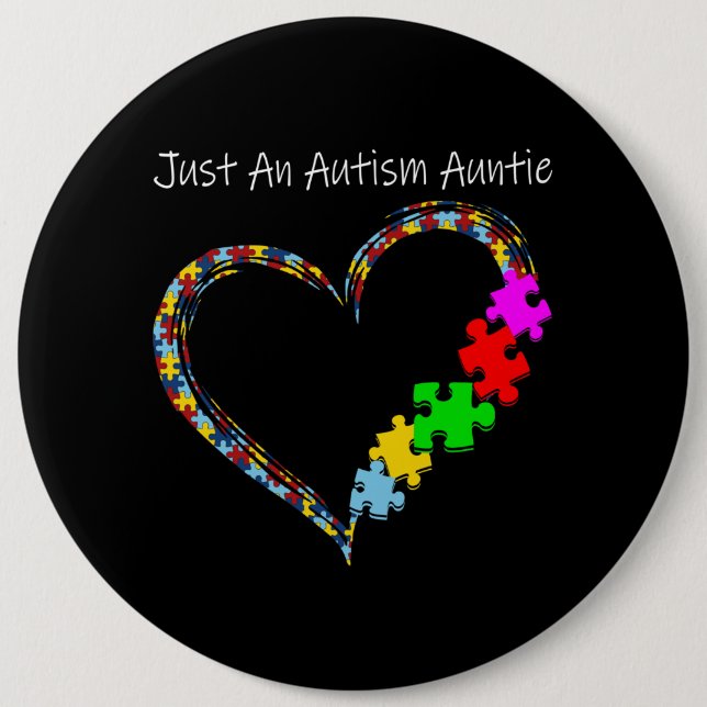 Autistisk | Endast en autism Knapp (Framsida)