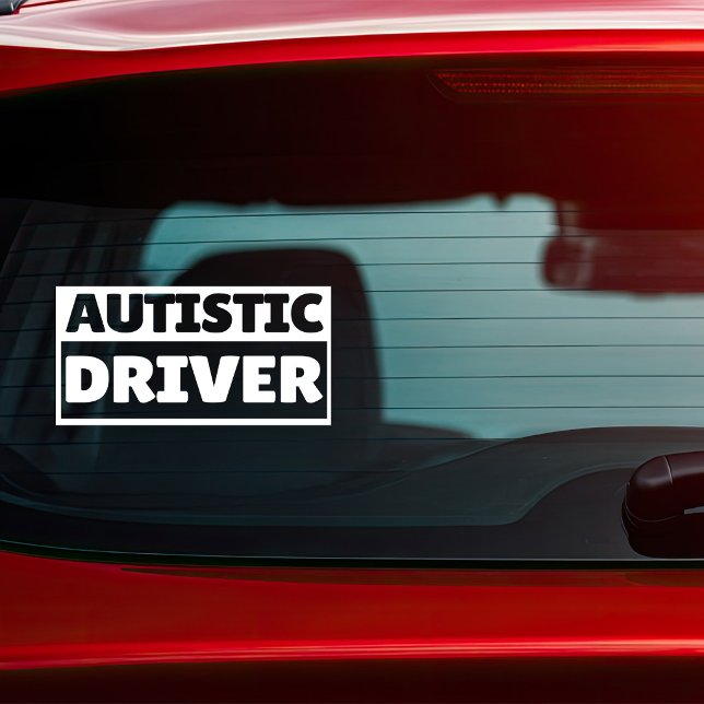 Autistisk Förare Klistermärken (Skapare uppladdad)