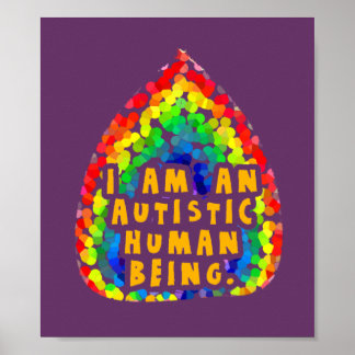 Autistisk människas Poster