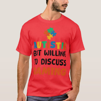 Autistisk, men villig att diskutera ultratunna spe t shirt