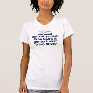 Autistisk, Star Trek, Rolig Autism T-Shirt Present