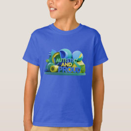 Autistisk & Stolt Barn T-Shirt