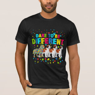 Autistisk Vågar vara en annan Saint Bernard-Hund T Shirt
