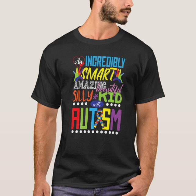 Autistiska Barn T Shirt (Framsida)