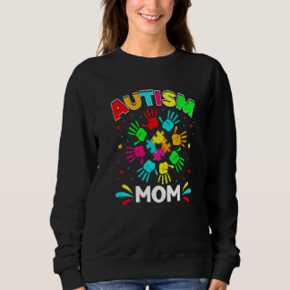 Autistiska Mamma Puzzle-supporterfamiljens antisem T Shirt