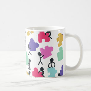 autistiska personer kaffemugg