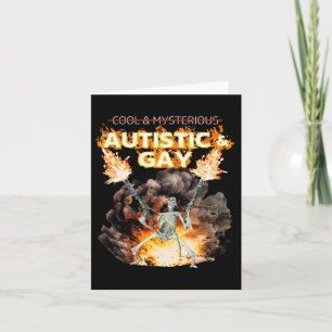 Autistiskt och gayskeleton, Cursed Autism Memme Kort