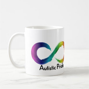 Autistiskt Pride Den neurologiska mångfalden Mugg