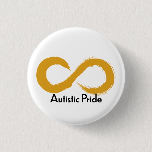 Autistiskt Pride Knapp (Framsida)