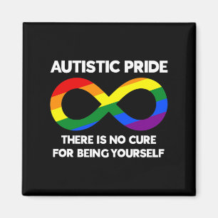 Autistiskt Pride - Medvetenhet om autism - Rainbow Magnet