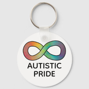 Autistiskt Pride Neurodiversity Acceptance Nyckelring
