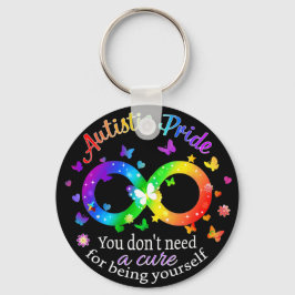 Autistiskt Pride Nyckelring