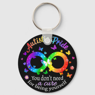Autistiskt Pride Nyckelring