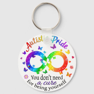 Autistiskt Pride Nyckelring
